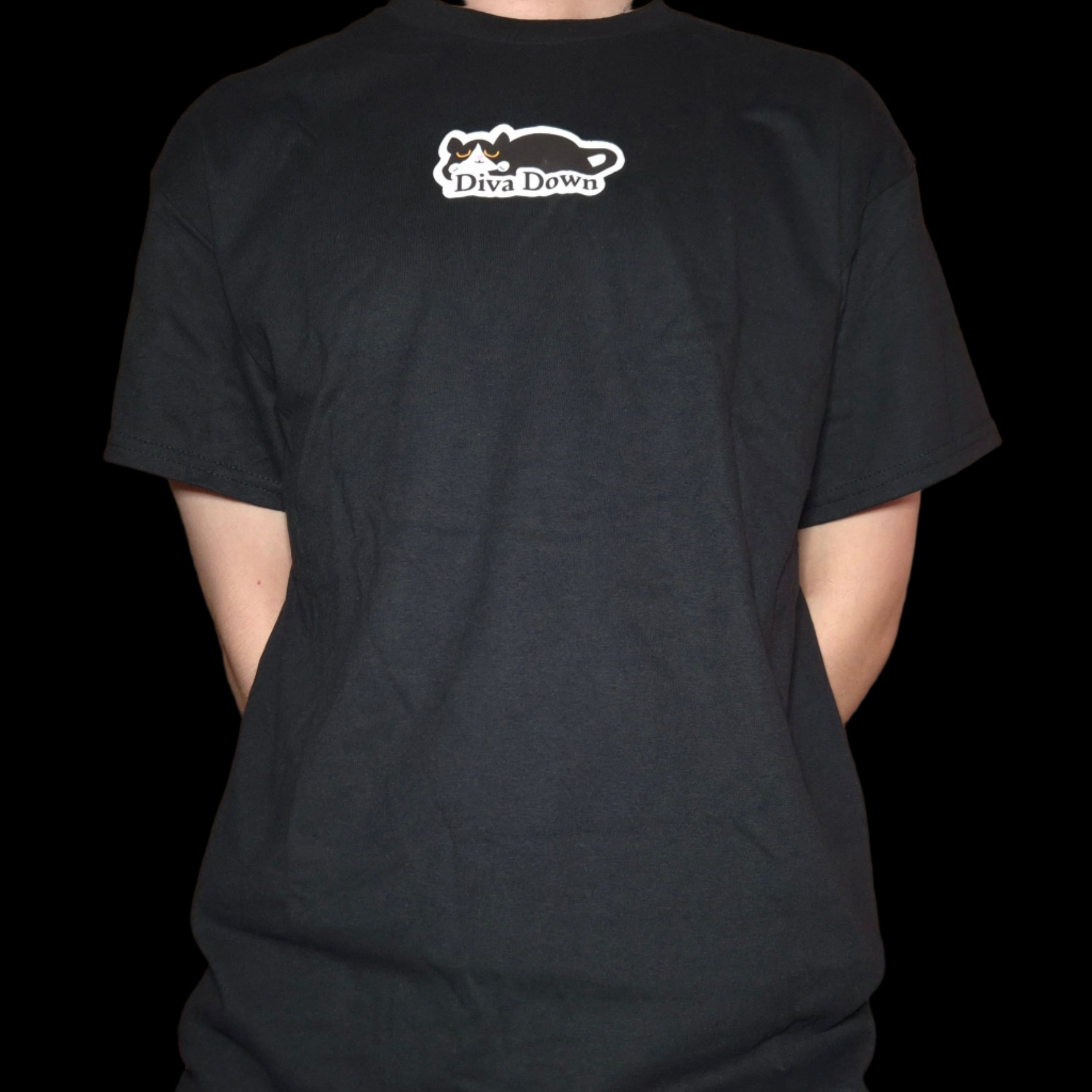 Diva Down Cat T-Shirt